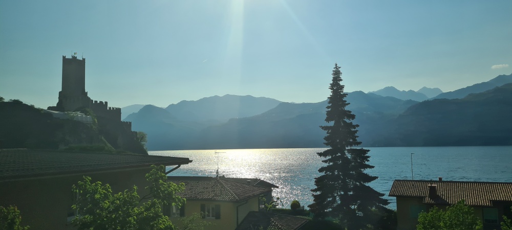Ein erster Blick auf den Gardasee