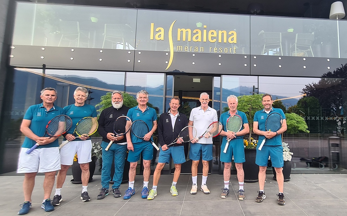 Senioren des TCD im Trainingslager in Marling 2025