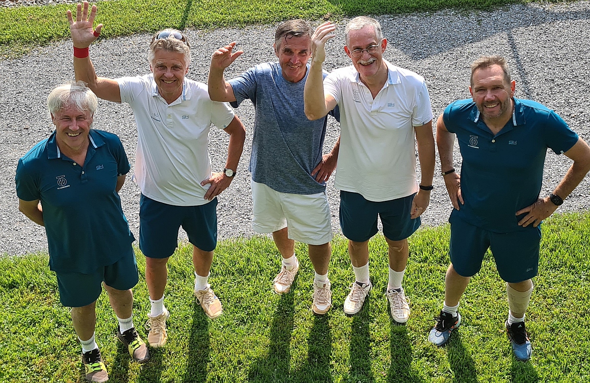 Herren 60 - motiviert und optimistisch gegen den TC Nenzing