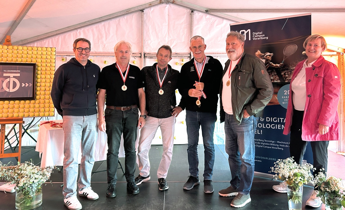 TCD Meister-Team Herren 60 bei der VTV Ehrung 2025