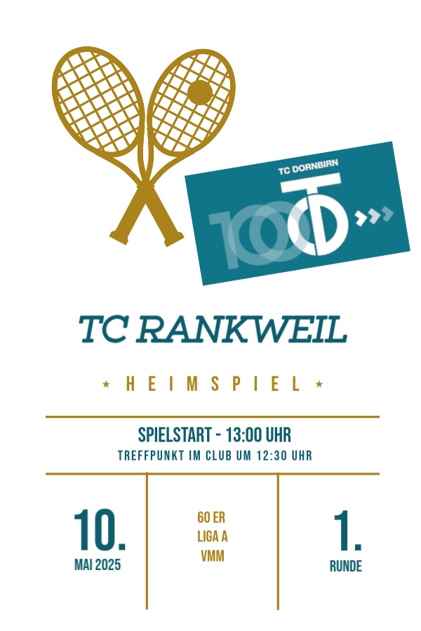 TC Dornbirn gegen TC Rankweil - VMM 2025