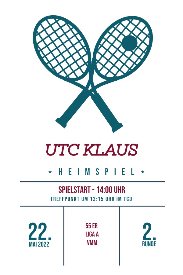 VMM Heimspiel gegen UTC Klaus