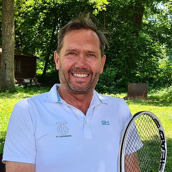 Gerhard Nenning - Mitglied der Herren 55 des TC Dornbirn