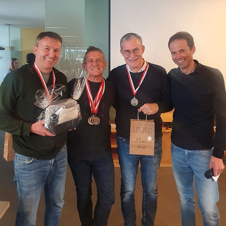 Preiverleihung - Einzel Herren 60