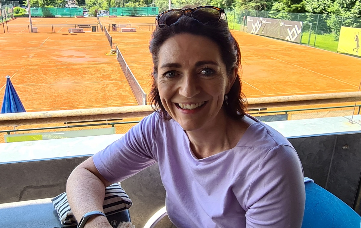 Moralischer Boost und fachlicher Input von Petra - bei Heimspielen zus�tzlich noch A-Klassen-Tiramisu :-)